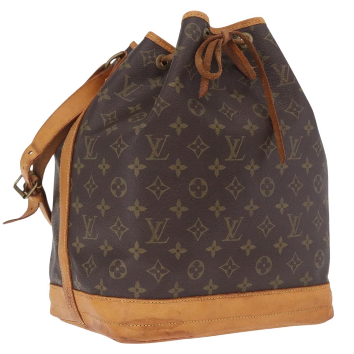 LOUIS VUITTON Monogram Noe Shoulder Bag M42224 LV Auth 201362A