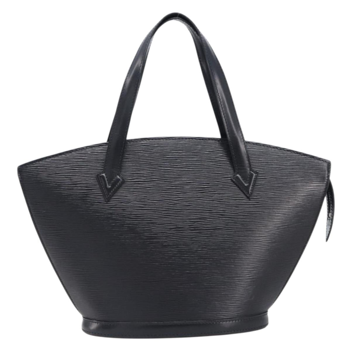 LOUIS VUITTON Epi Saint Jacques Shopping Shoulder Bag Black M52272 Auth 201369