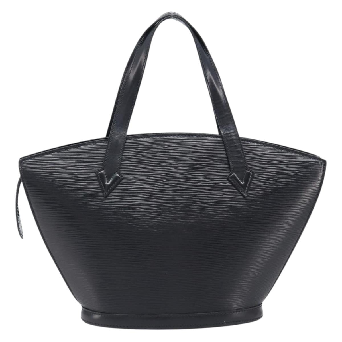 LOUIS VUITTON Epi Saint Jacques Shopping Shoulder Bag Black M52272 Auth 201369
