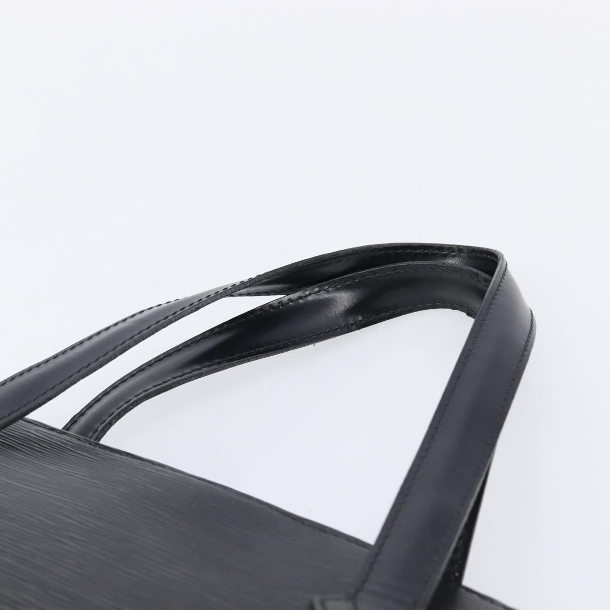 LOUIS VUITTON Epi Saint Jacques Shopping Shoulder Bag Black M52272 Auth 201369