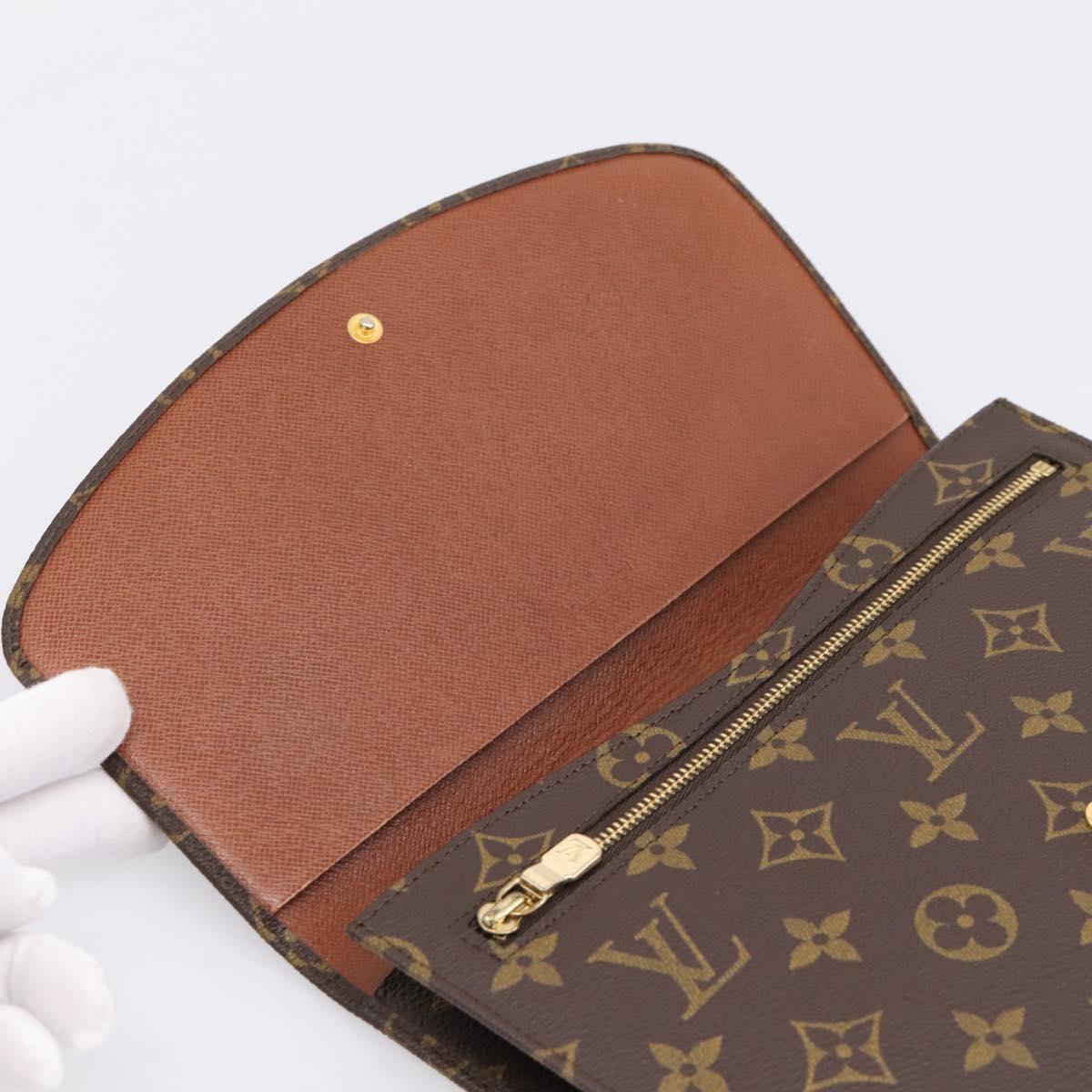LOUIS VUITTON Monogram Pochette Rabat 23 Clutch Bag M51940 LV Auth 201377V