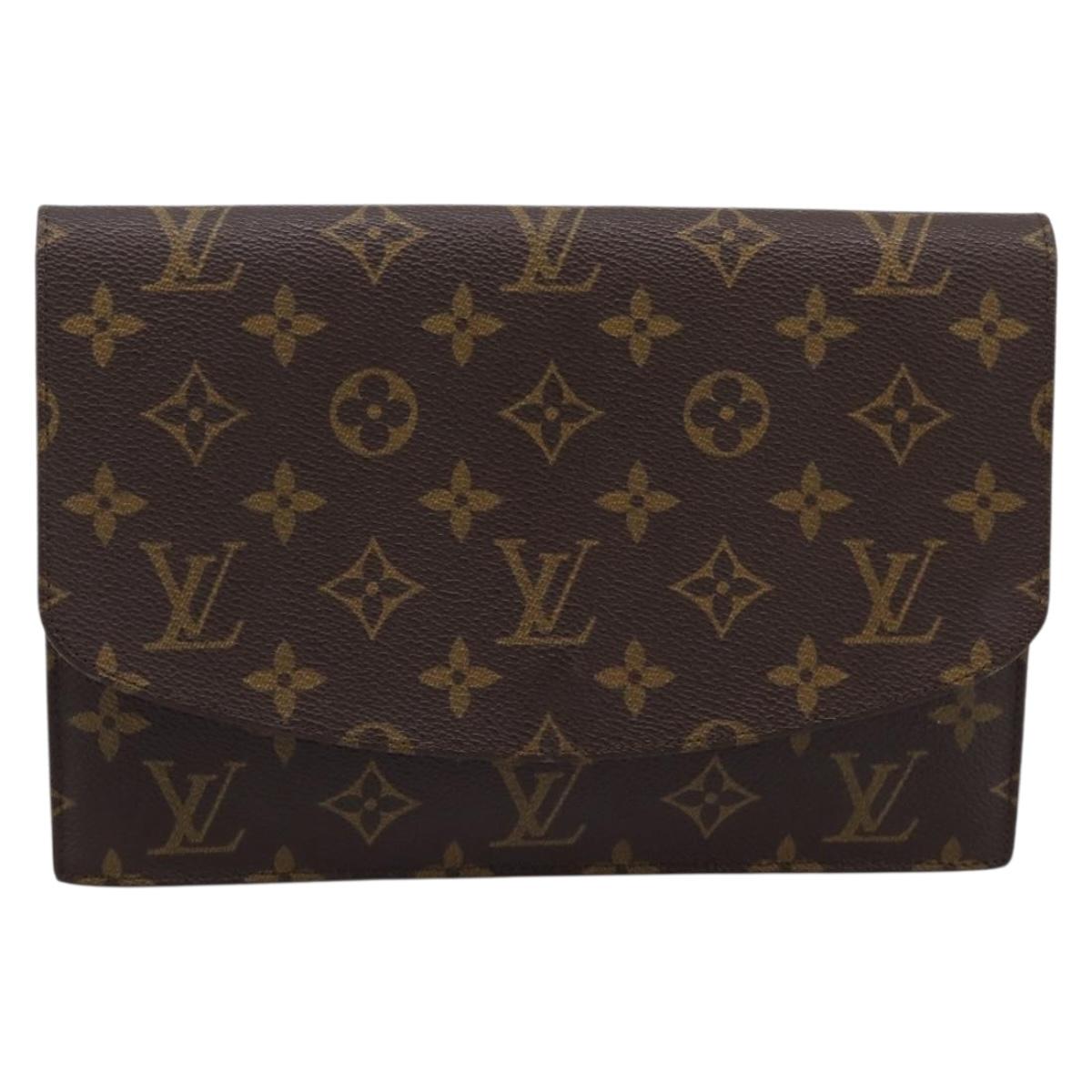 LOUIS VUITTON Monogram Pochette Rabat 23 Clutch Bag M51940 LV Auth 201377V