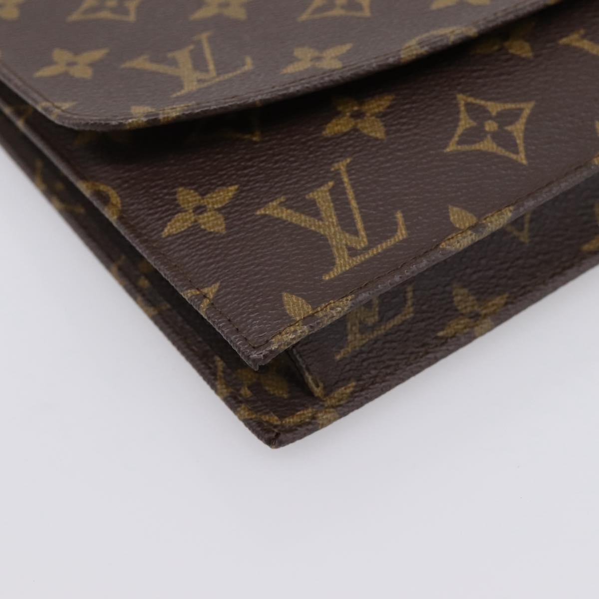 LOUIS VUITTON Monogram Pochette Rabat 23 Clutch Bag M51940 LV Auth 201377V