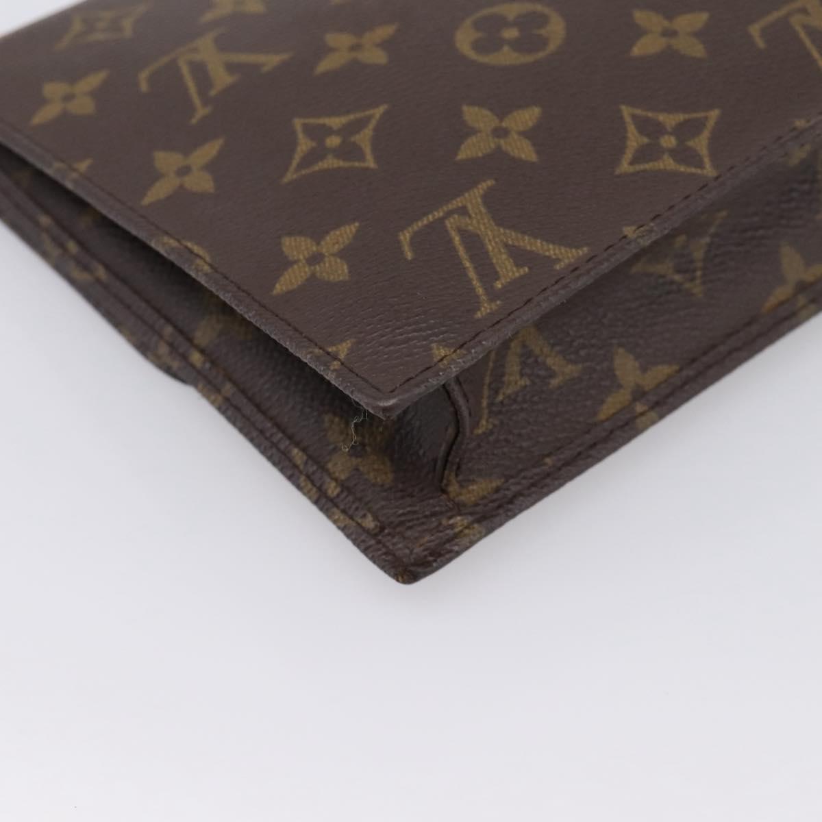 LOUIS VUITTON Monogram Pochette Rabat 23 Clutch Bag M51940 LV Auth 201378