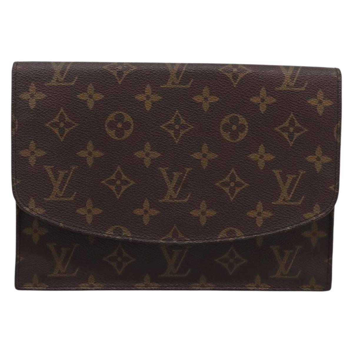 LOUIS VUITTON Monogram Pochette Rabat 23 Clutch Bag M51940 LV Auth 201378