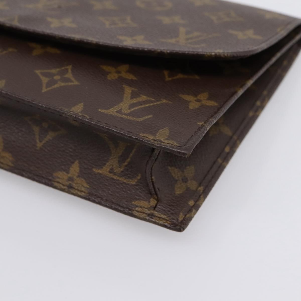 LOUIS VUITTON Monogram Pochette Rabat 23 Clutch Bag M51940 LV Auth 201378
