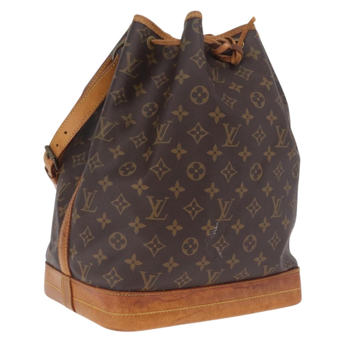 LOUIS VUITTON Monogram Noe Shoulder Bag M42224 LV Auth 201380