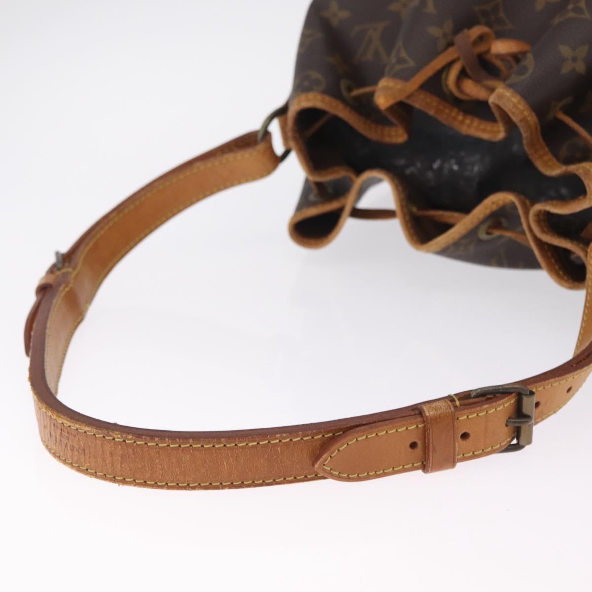 LOUIS VUITTON Monogram Noe Shoulder Bag M42224 LV Auth 201380