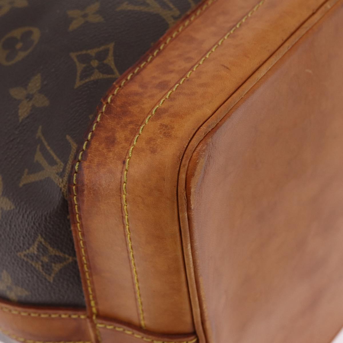 LOUIS VUITTON Monogram Noe Shoulder Bag M42224 LV Auth 201380