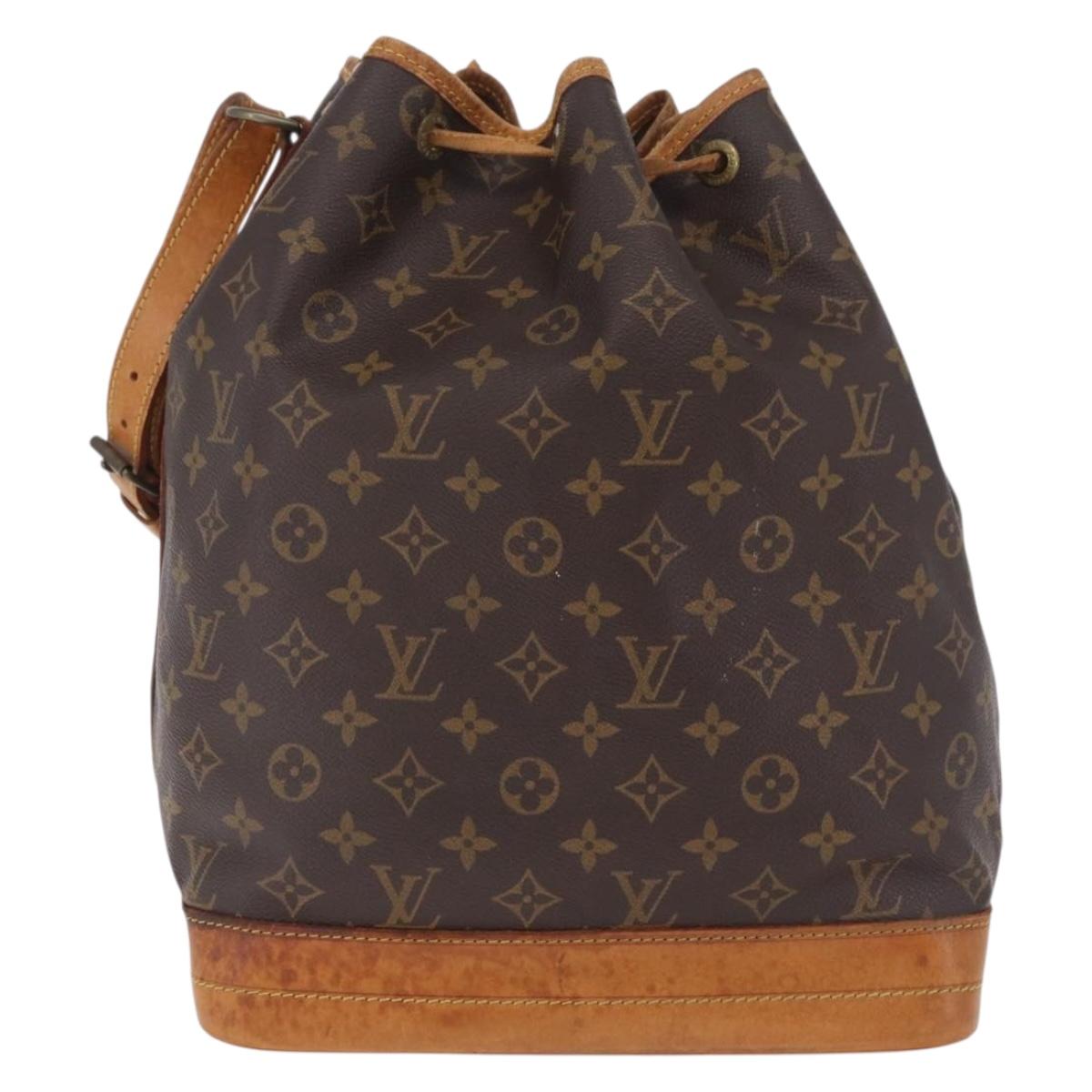 LOUIS VUITTON Monogram Noe Shoulder Bag M42224 LV Auth 201380