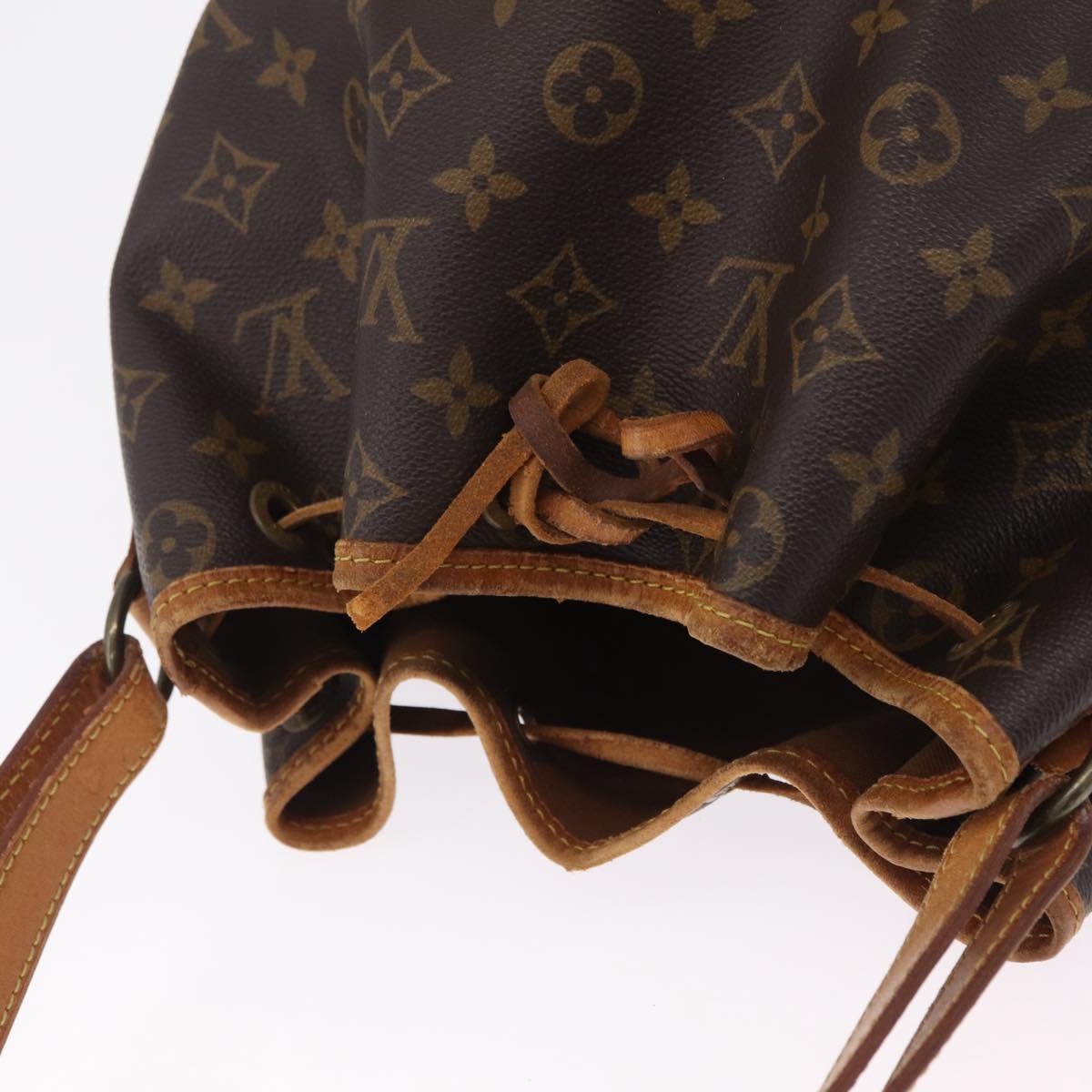 LOUIS VUITTON Monogram Noe Shoulder Bag M42224 LV Auth 201380