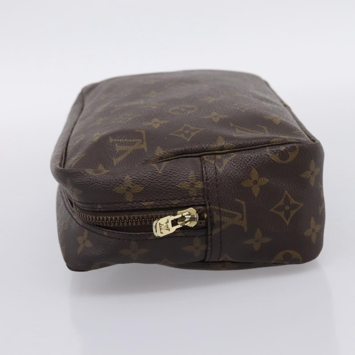 LOUIS VUITTON Monogram Trousse Toilette 28 Clutch Bag M47522 LV Auth 201381
