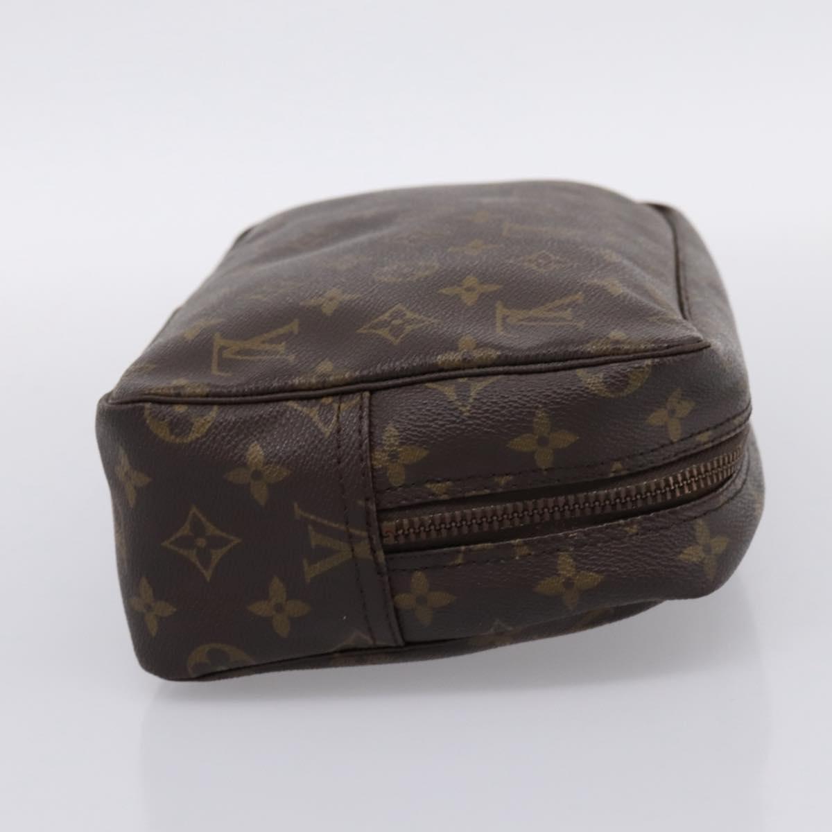 LOUIS VUITTON Monogram Trousse Toilette 28 Clutch Bag M47522 LV Auth 201381
