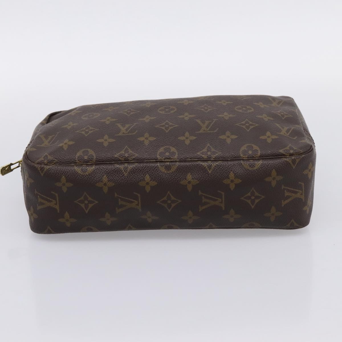 LOUIS VUITTON Monogram Trousse Toilette 28 Clutch Bag M47522 LV Auth 201381