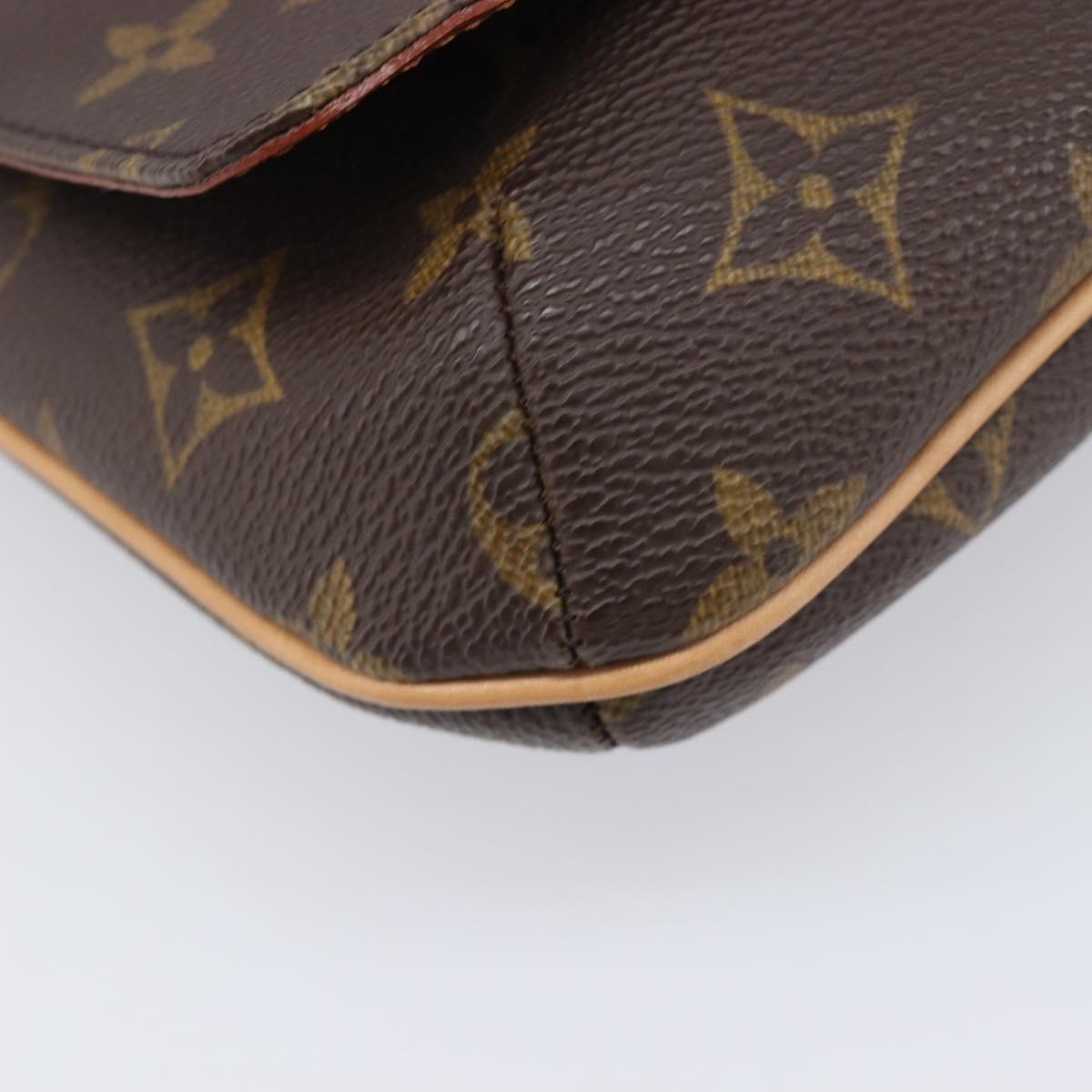 LOUIS VUITTON Monogram Musette Tango Short Strap Bag M51257 LV Auth 201387SAV