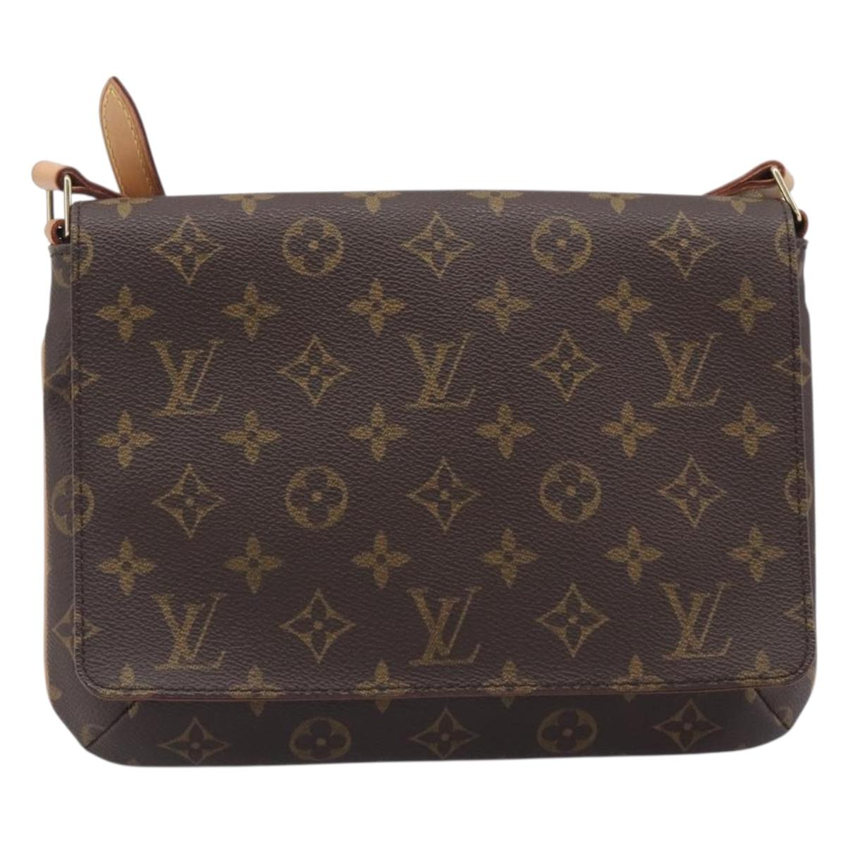 LOUIS VUITTON Monogram Musette Tango Short Strap Bag M51257 LV Auth 201387SAV