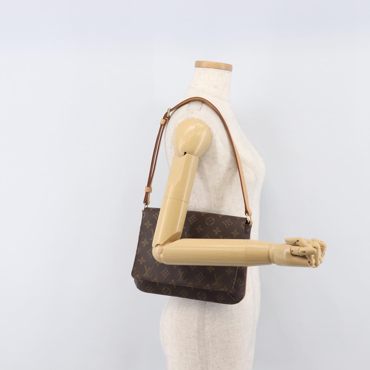 LOUIS VUITTON Monogram Musette Tango Short Strap Bag M51257 LV Auth 201387SAV