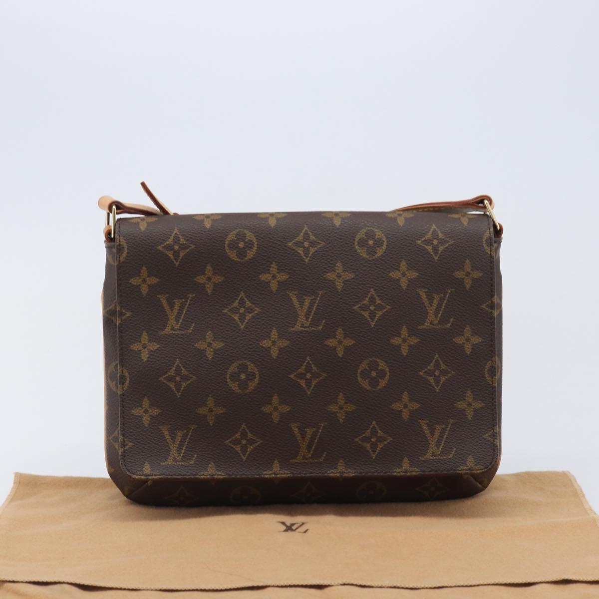 LOUIS VUITTON Monogram Musette Tango Short Strap Bag M51257 LV Auth 201387SAV
