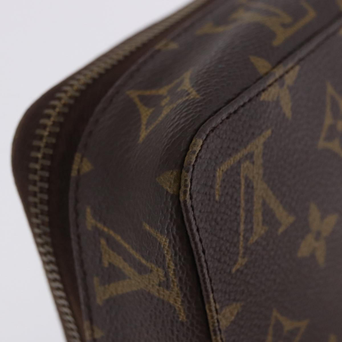 LOUIS VUITTON Monogram Pochette Monte Carlo Jewelry Box M47350 LV Auth 201397A