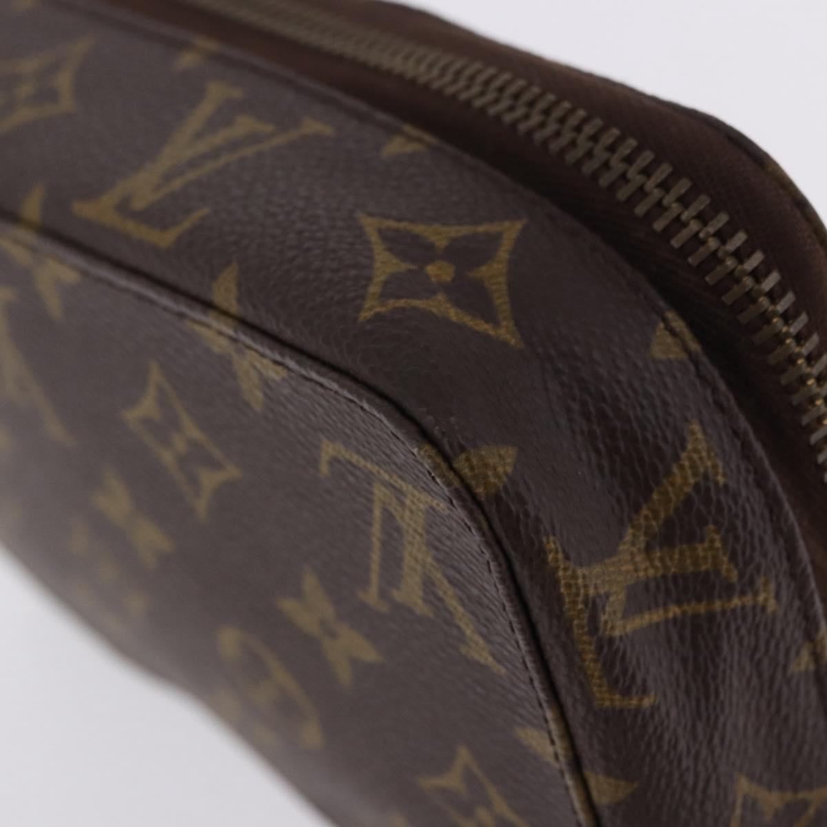 LOUIS VUITTON Monogram Pochette Monte Carlo Jewelry Box M47350 LV Auth 201397A