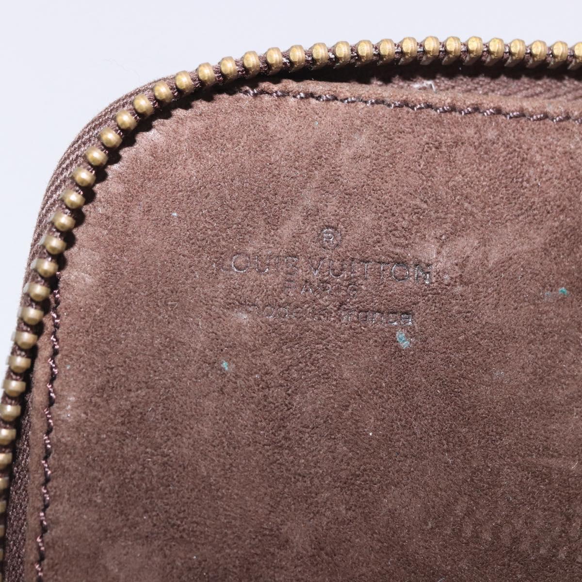 LOUIS VUITTON Monogram Pochette Monte Carlo Jewelry Box M47350 LV Auth 201397A
