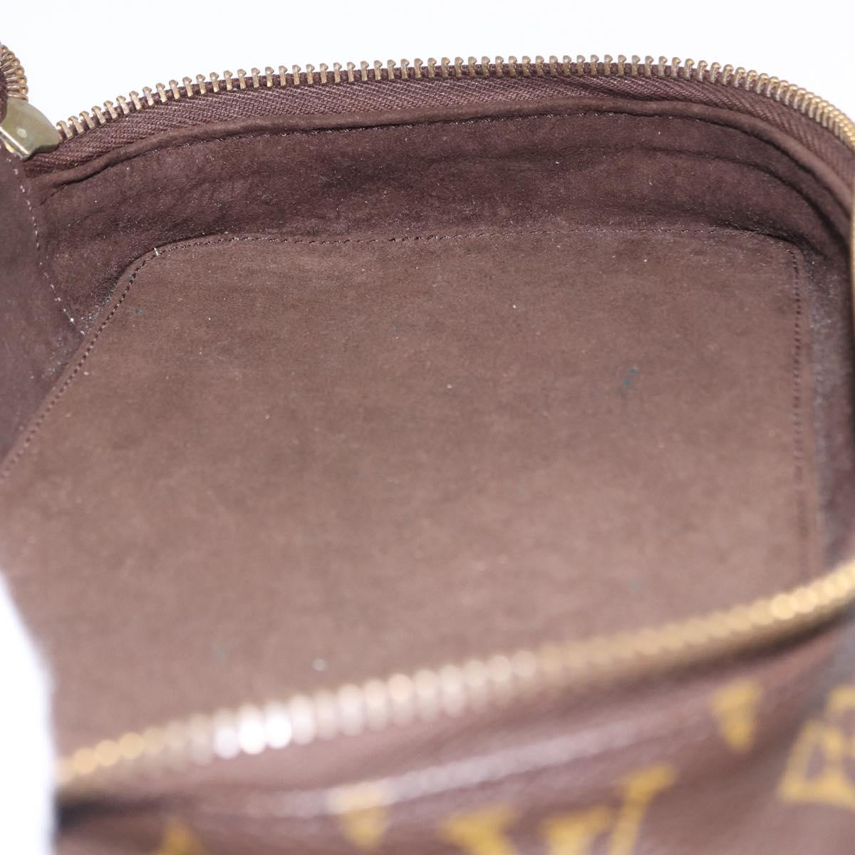 LOUIS VUITTON Monogram Pochette Monte Carlo Jewelry Box M47350 LV Auth 201397A