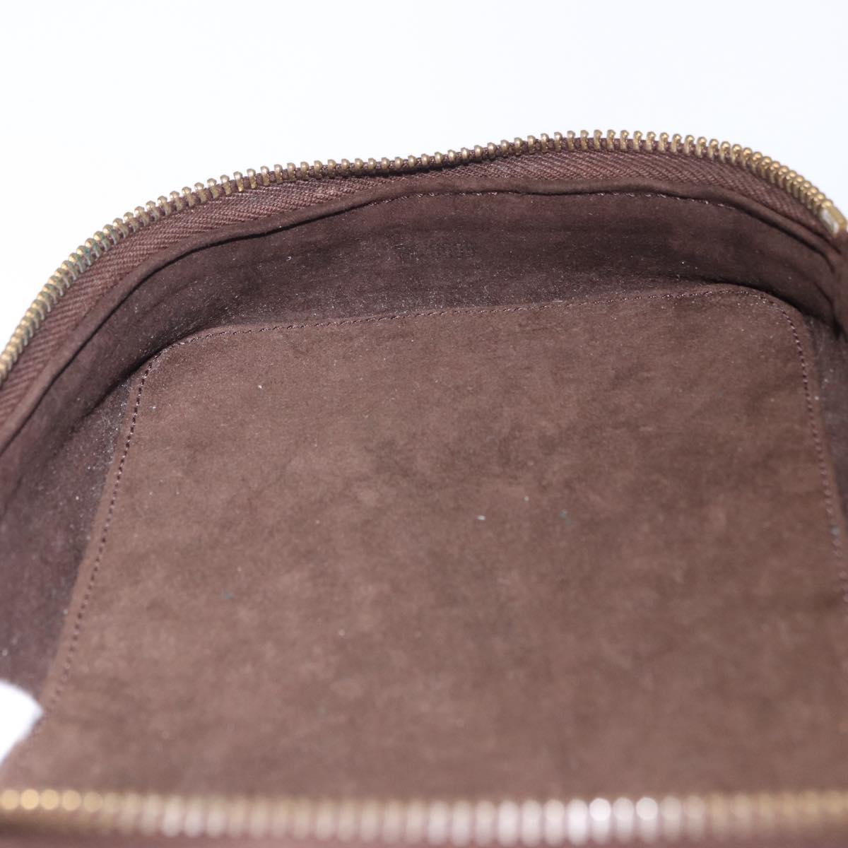 LOUIS VUITTON Monogram Pochette Monte Carlo Jewelry Box M47350 LV Auth 201397A