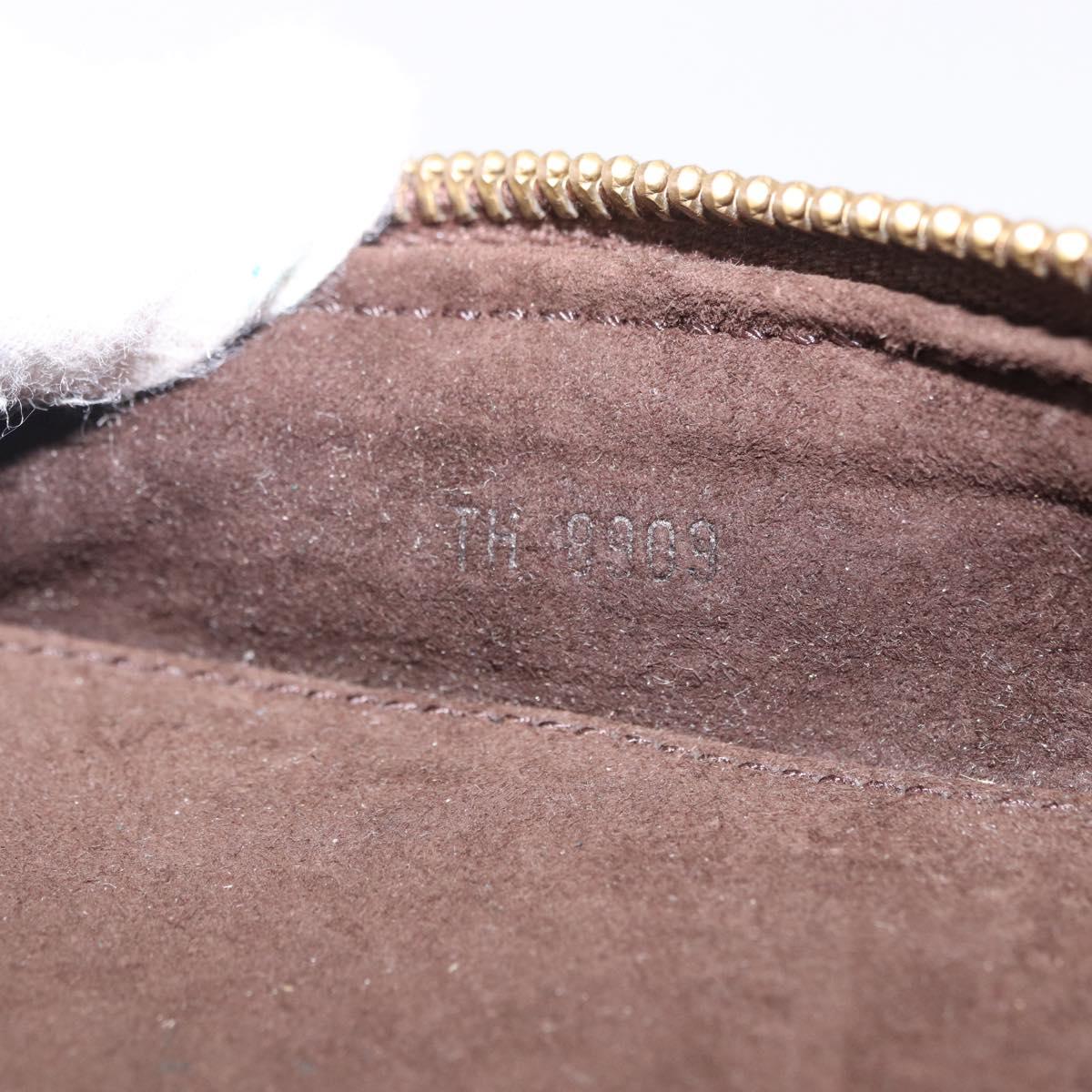LOUIS VUITTON Monogram Pochette Monte Carlo Jewelry Box M47350 LV Auth 201397A