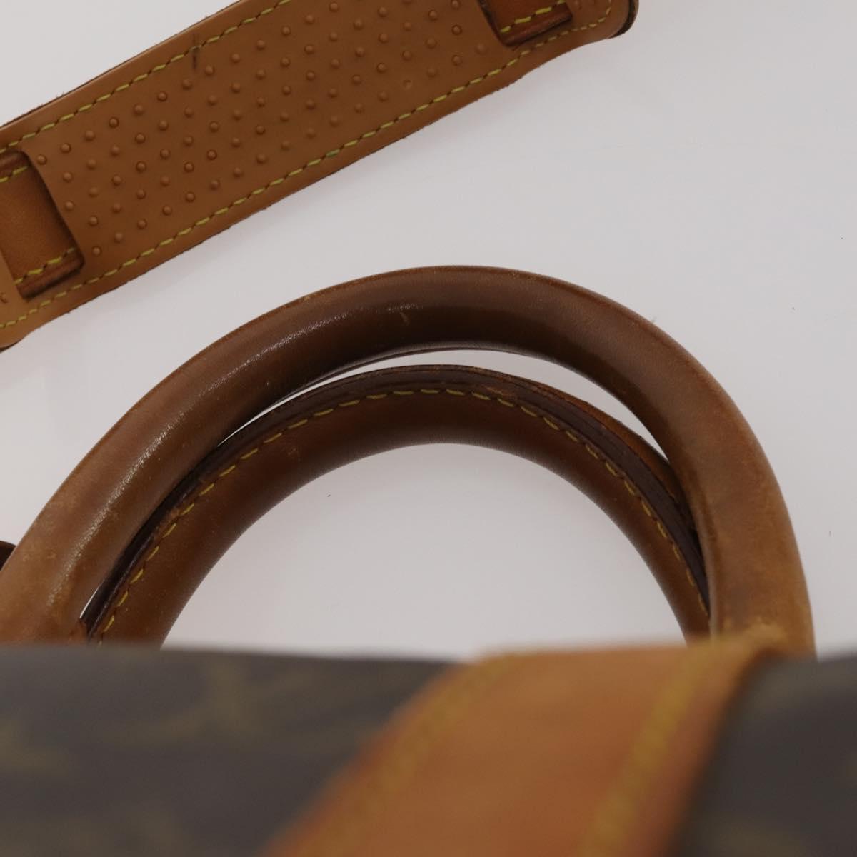 LOUIS VUITTON Monogram Keepall Bandouliere 50 Boston Bag M41416 LV Auth 201401