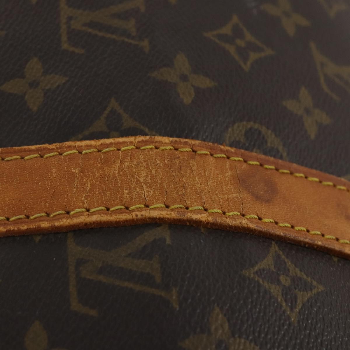 LOUIS VUITTON Monogram Keepall Bandouliere 50 Boston Bag M41416 LV Auth 201401