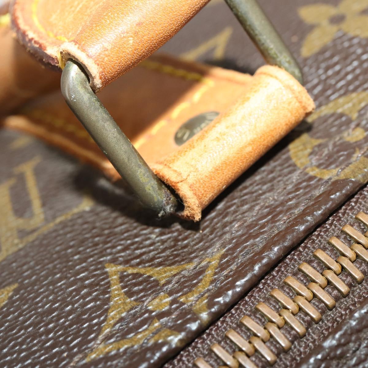 LOUIS VUITTON Monogram Keepall Bandouliere 50 Boston Bag M41416 LV Auth 201401