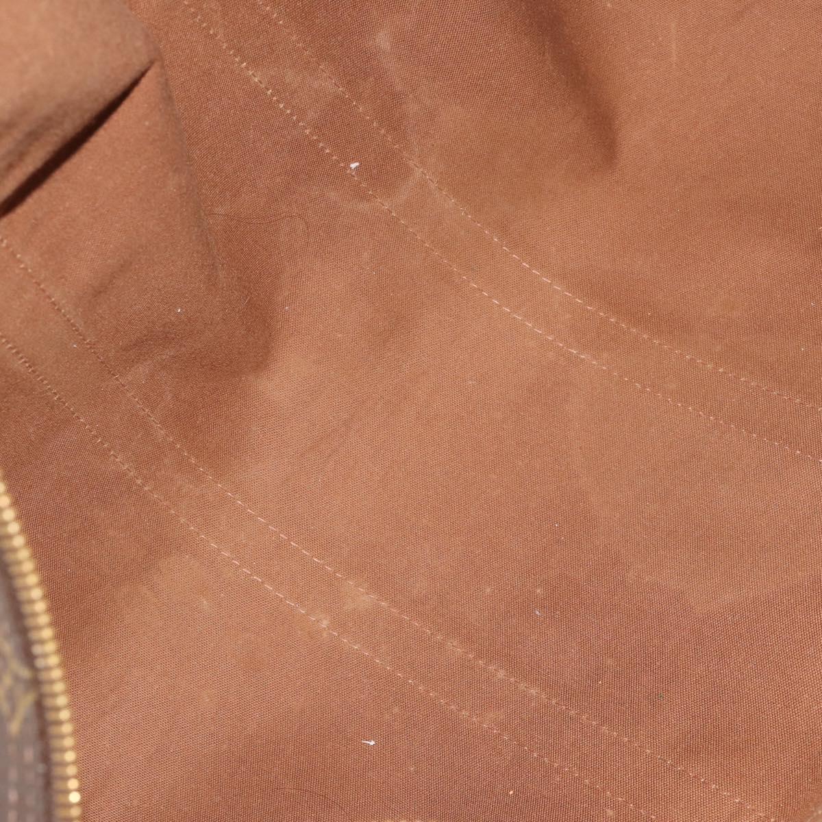 LOUIS VUITTON Monogram Keepall Bandouliere 50 Boston Bag M41416 LV Auth 201401