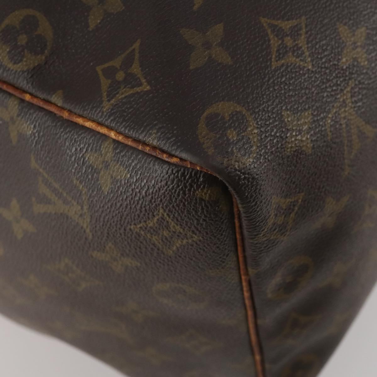 LOUIS VUITTON Monogram Keepall 50 Boston Bag M41426 LV Auth 201405