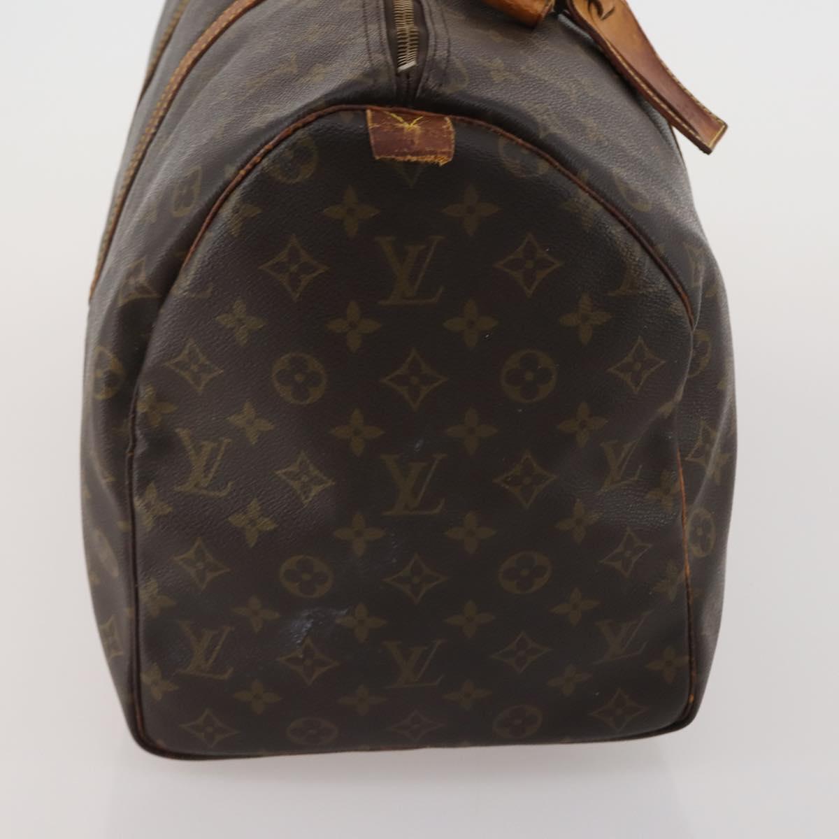 LOUIS VUITTON Monogram Keepall 50 Boston Bag M41426 LV Auth 201405