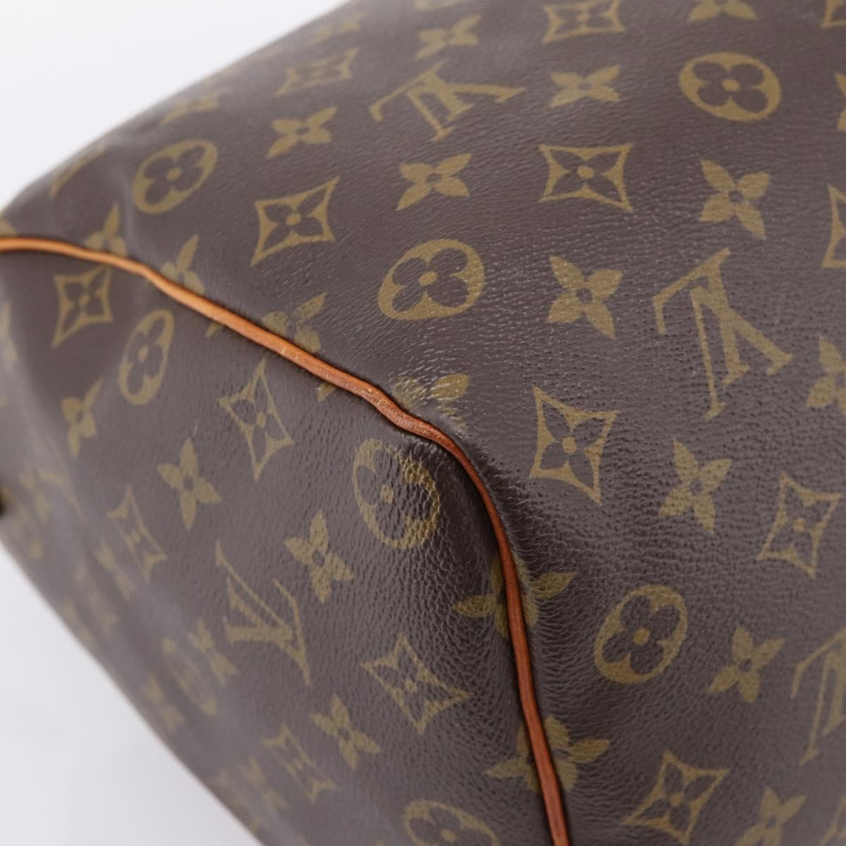 LOUIS VUITTON Monogram Speedy 35 Hand Bag M41524 LV Auth 201407A