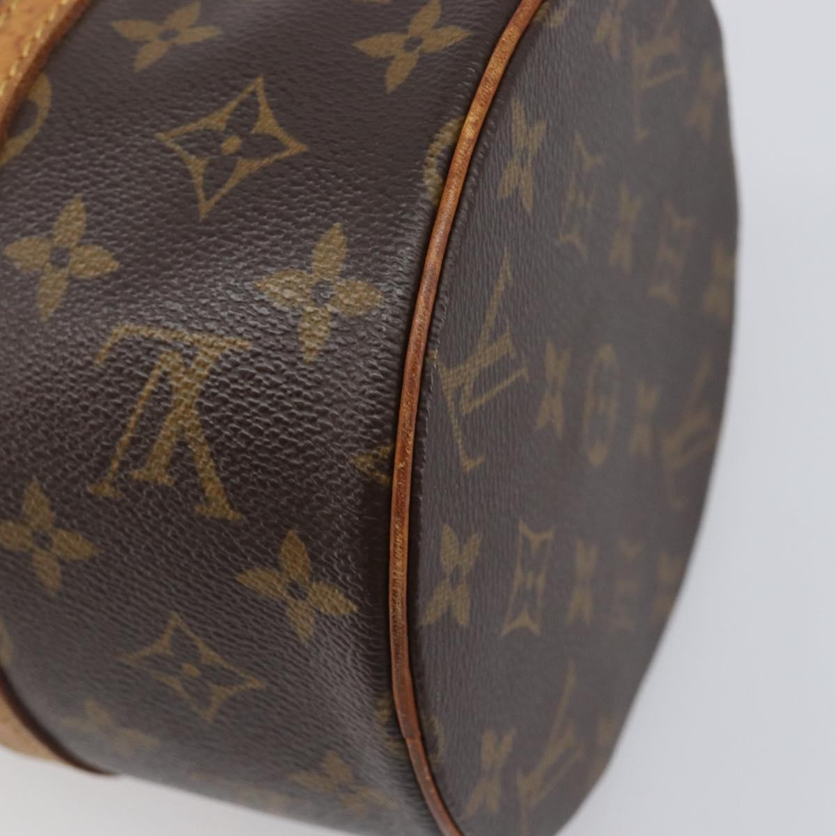 LOUIS VUITTON Monogram Papillon 30 Hand Bag M51385 LV Auth 201413