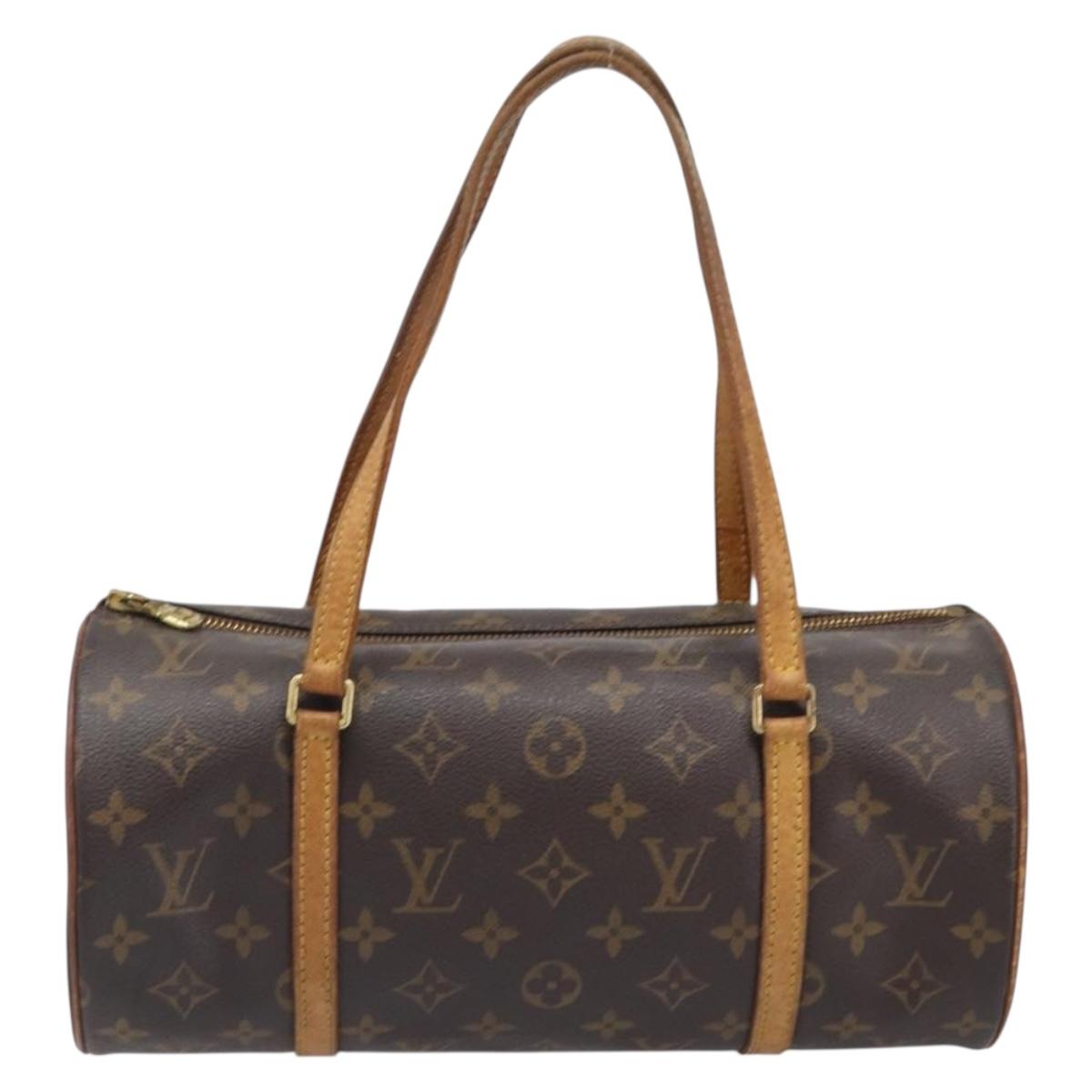 LOUIS VUITTON Monogram Papillon 30 Hand Bag M51385 LV Auth 201413