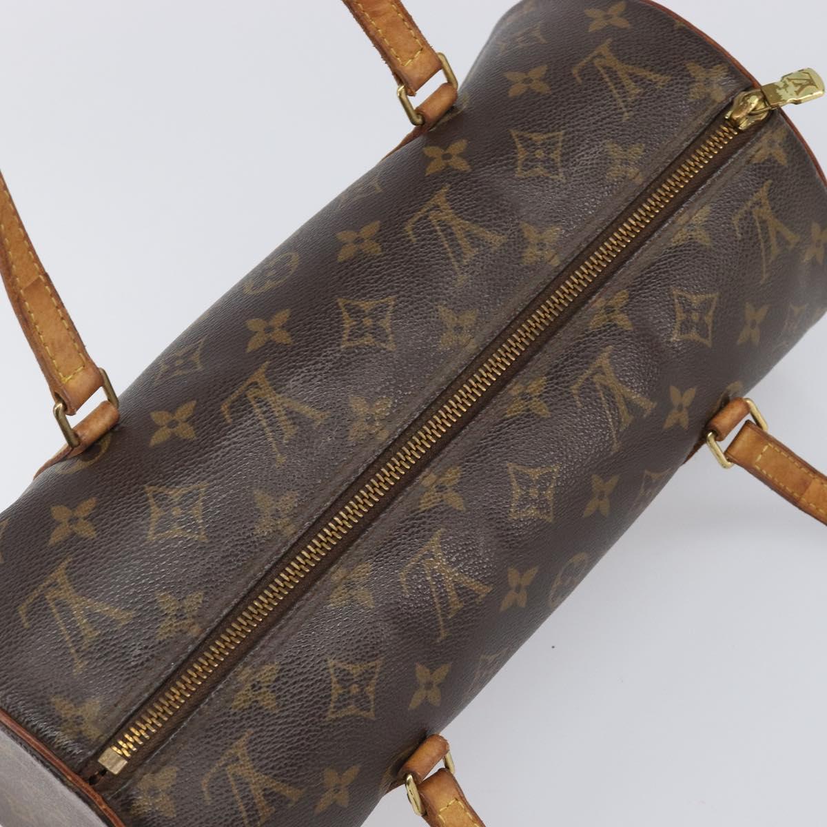 LOUIS VUITTON Monogram Papillon 30 Hand Bag M51385 LV Auth 201413