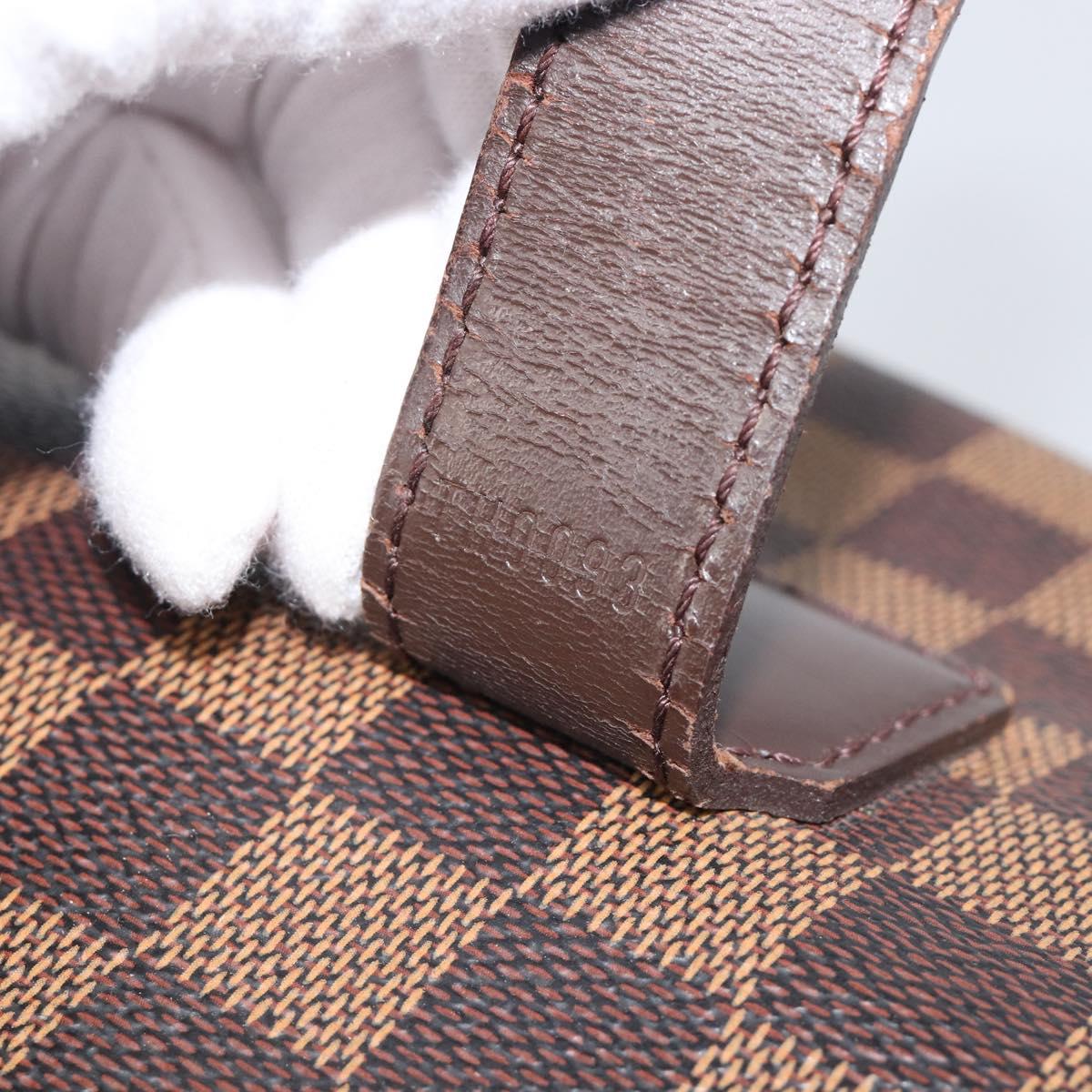 LOUIS VUITTON Damier Ebene Broadway Shoulder Bag N42270 LV Auth 201417