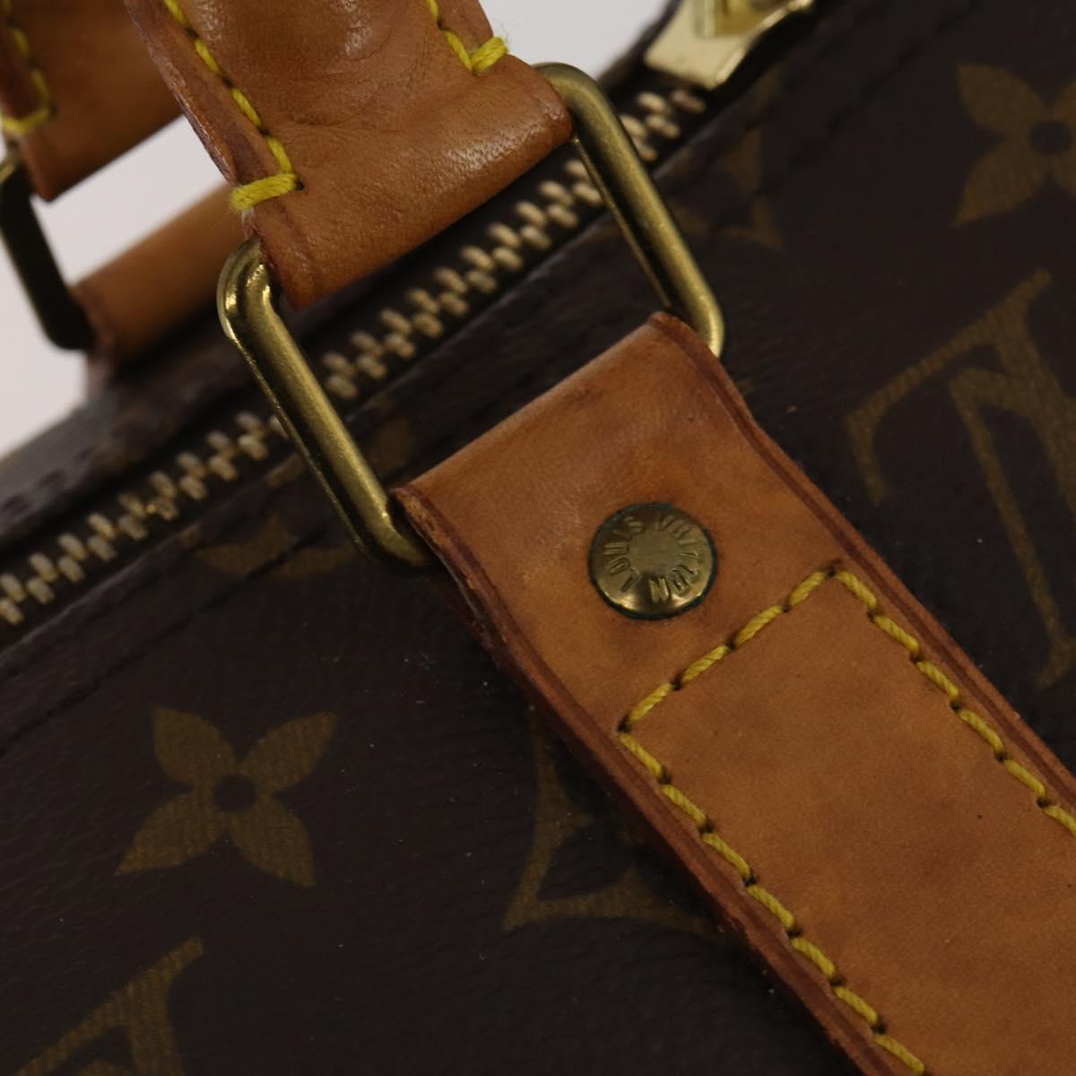 LOUIS VUITTON Monogram Keepall 50 Boston Bag M41426 LV Auth 201418A