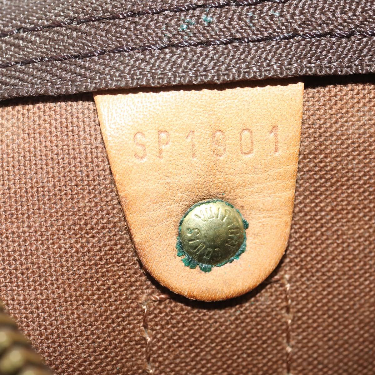 LOUIS VUITTON Monogram Keepall 50 Boston Bag M41426 LV Auth 201418A