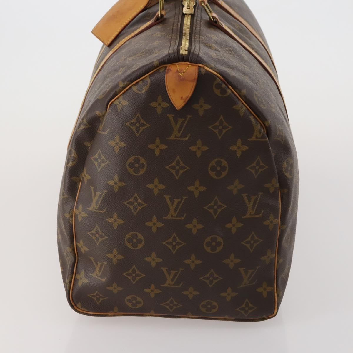 LOUIS VUITTON Monogram Keepall 50 Boston Bag M41426 LV Auth 201418A