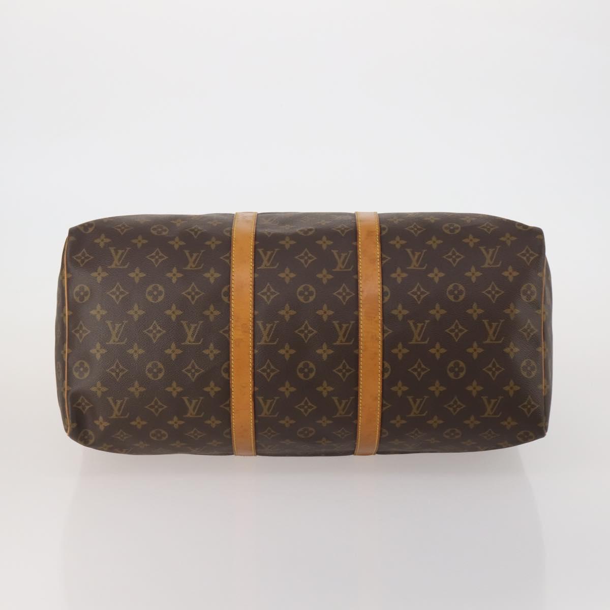 LOUIS VUITTON Monogram Keepall 50 Boston Bag M41426 LV Auth 201418A