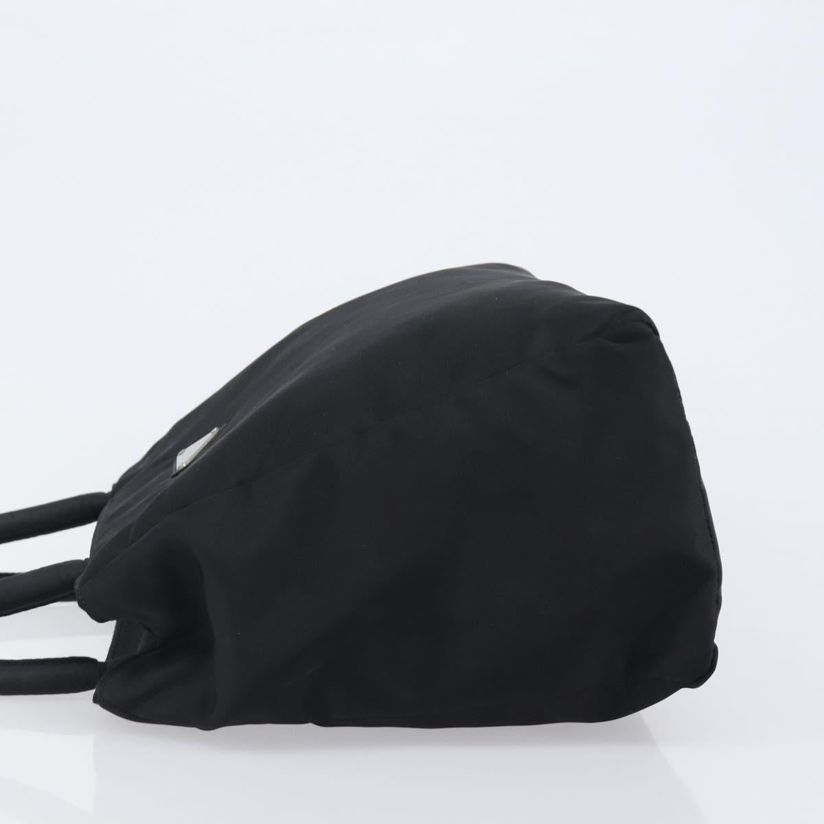 PRADA Hand Bag Nylon Black Auth 201421