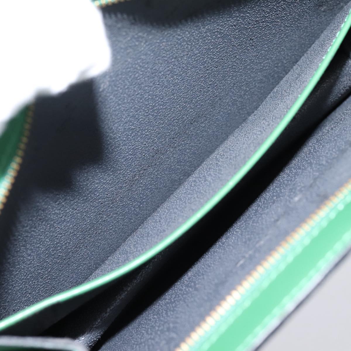 LOUIS VUITTON Epi Trousse Crete Pouch Green M48404 LV Auth 201429