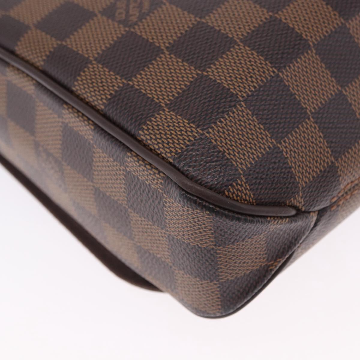 LOUIS VUITTON Damier Ebene District PM Shoulder Bag N41213 LV Auth 201434V