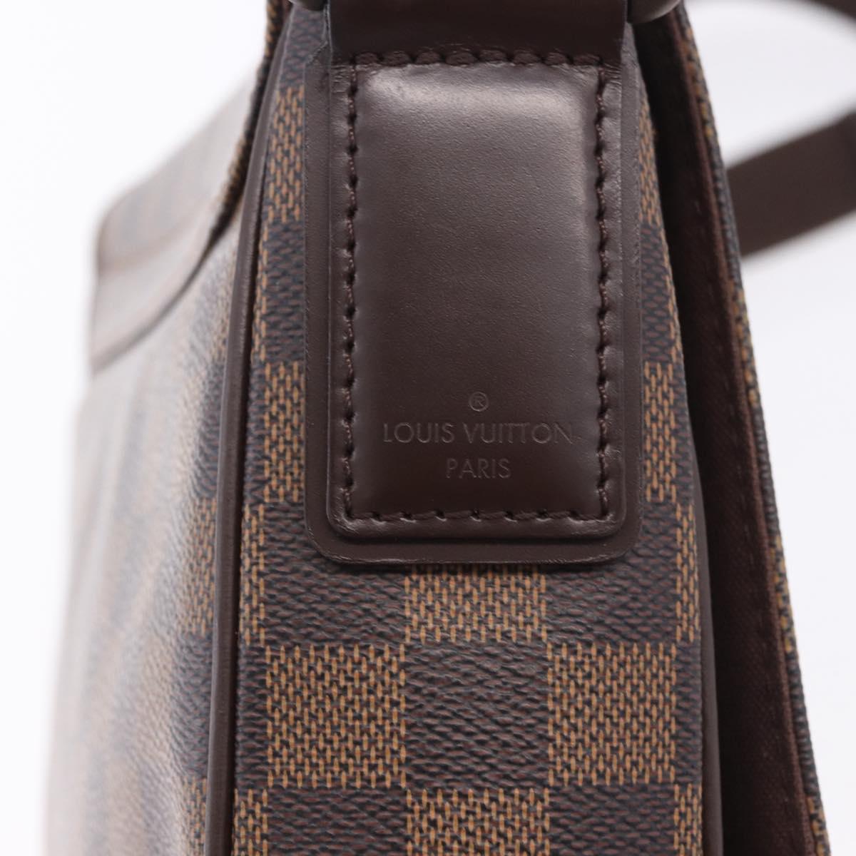 LOUIS VUITTON Damier Ebene District PM Shoulder Bag N41213 LV Auth 201434V