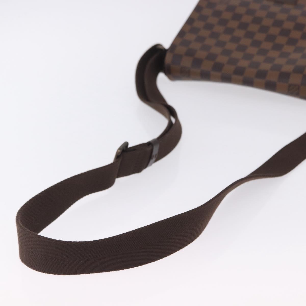 LOUIS VUITTON Damier Ebene District PM Shoulder Bag N41213 LV Auth 201434V