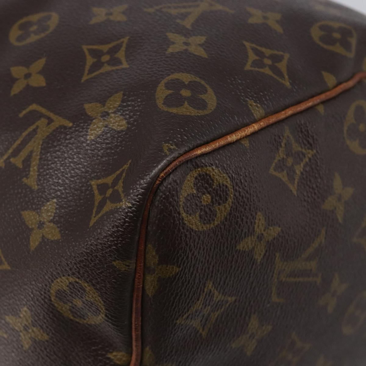 LOUIS VUITTON Monogram Speedy 35 Hand Bag M41524 LV Auth 201435