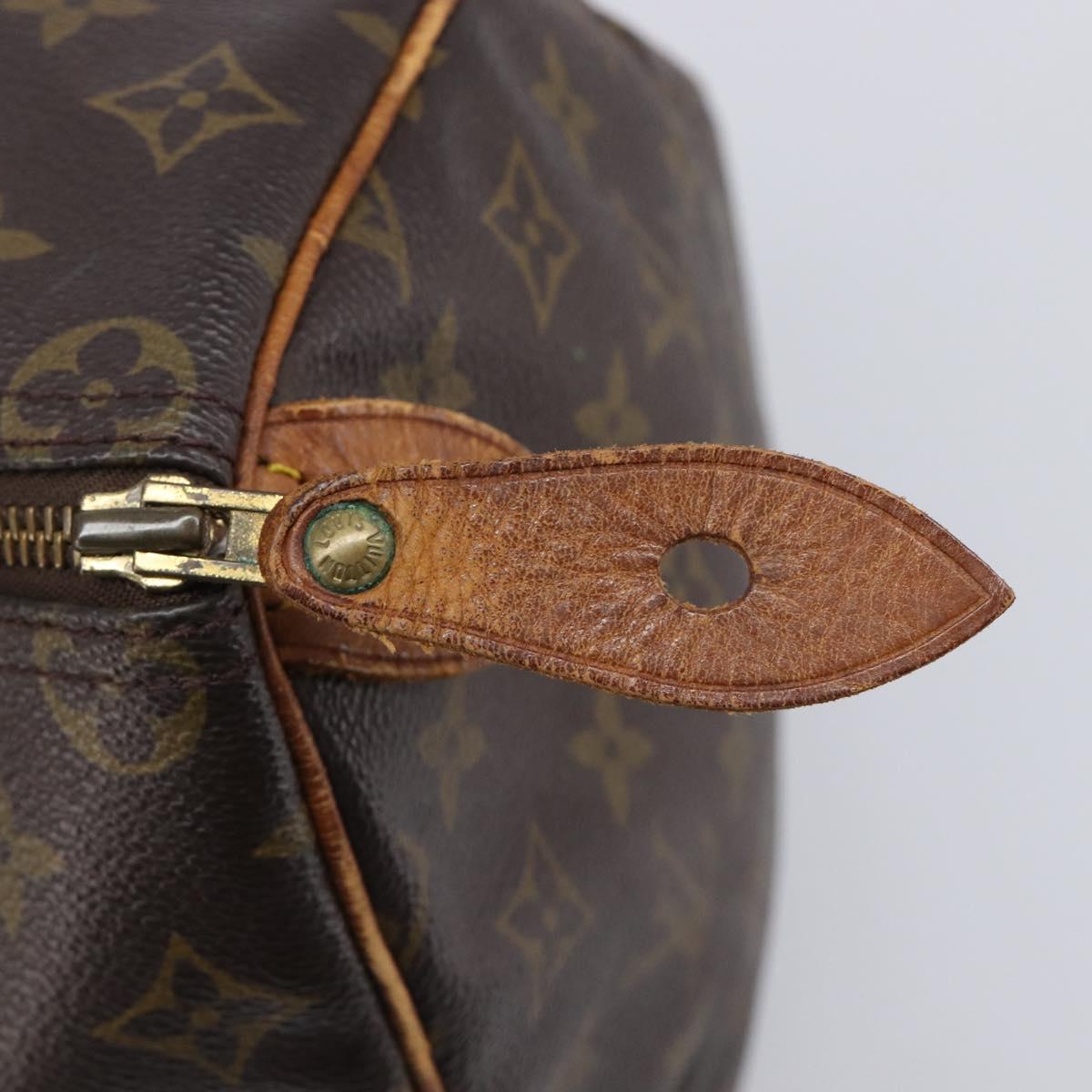 LOUIS VUITTON Monogram Speedy 35 Hand Bag M41524 LV Auth 201435
